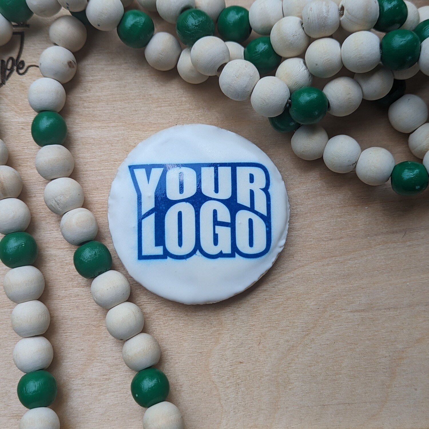 Logo Cookies - 3 inch circles - 1 dozen