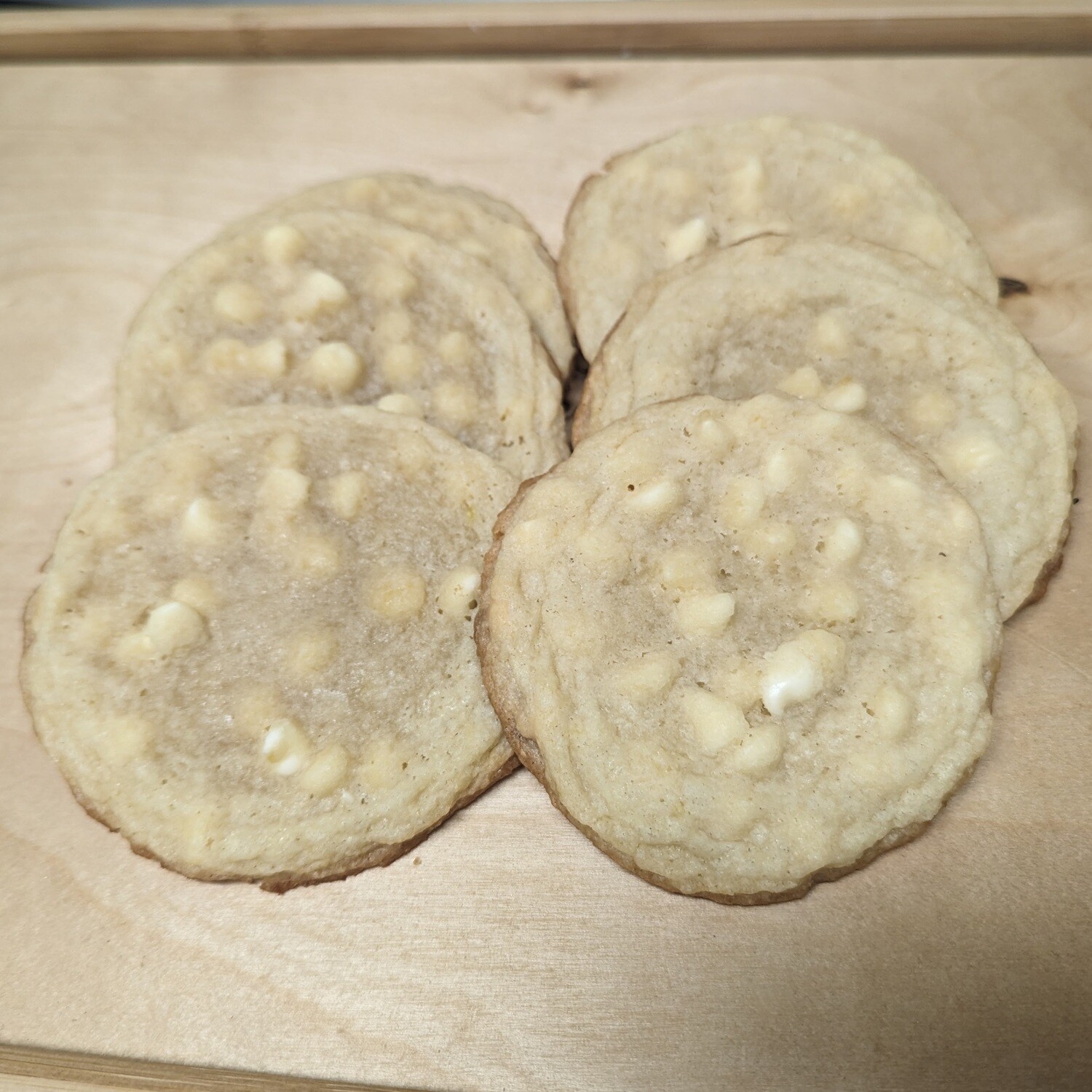 Lemon White Chocolate Chip Cookies