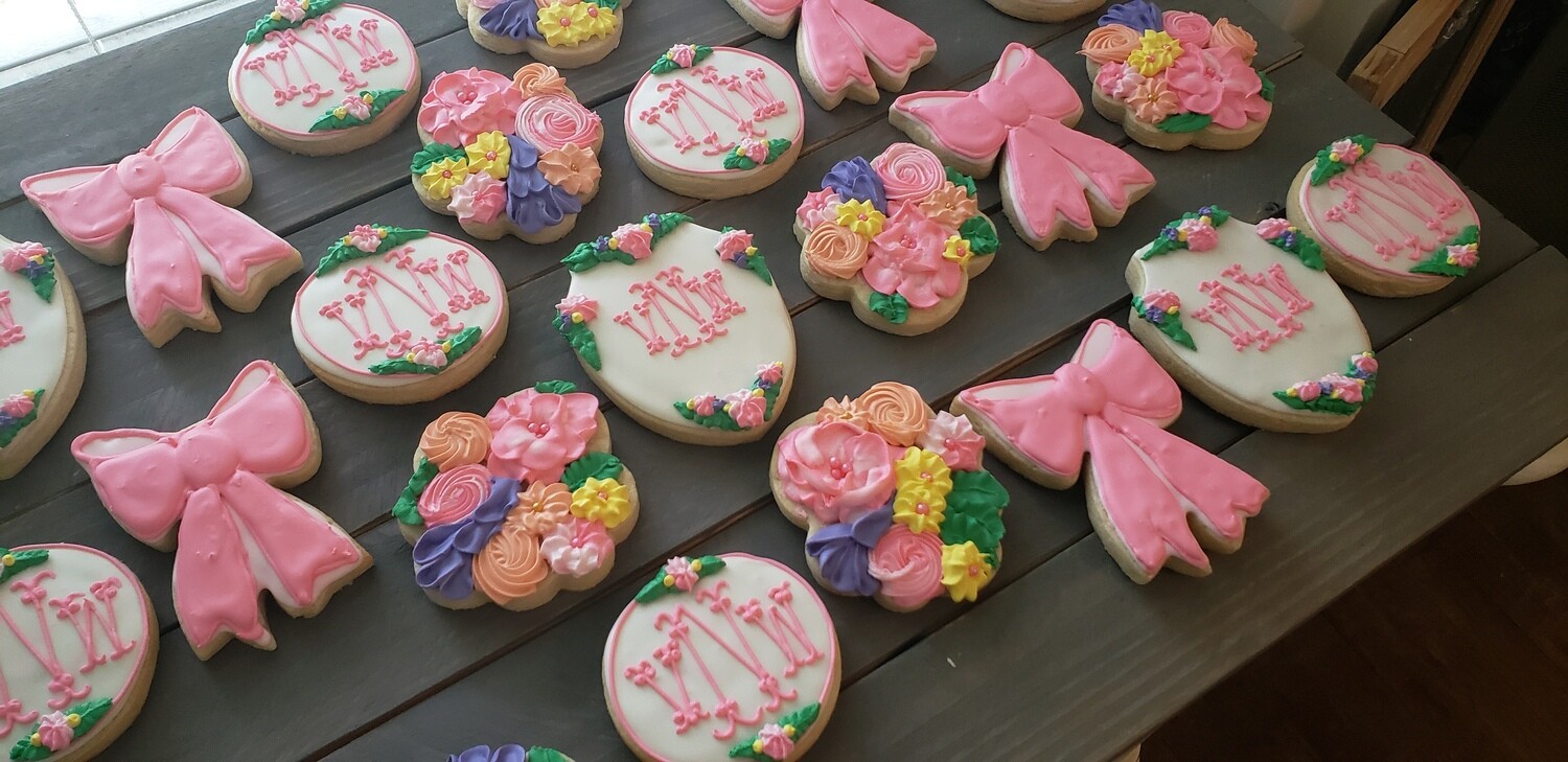 Vintage Monogram &amp; Florals