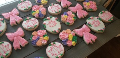 Vintage Monogram &amp; Florals