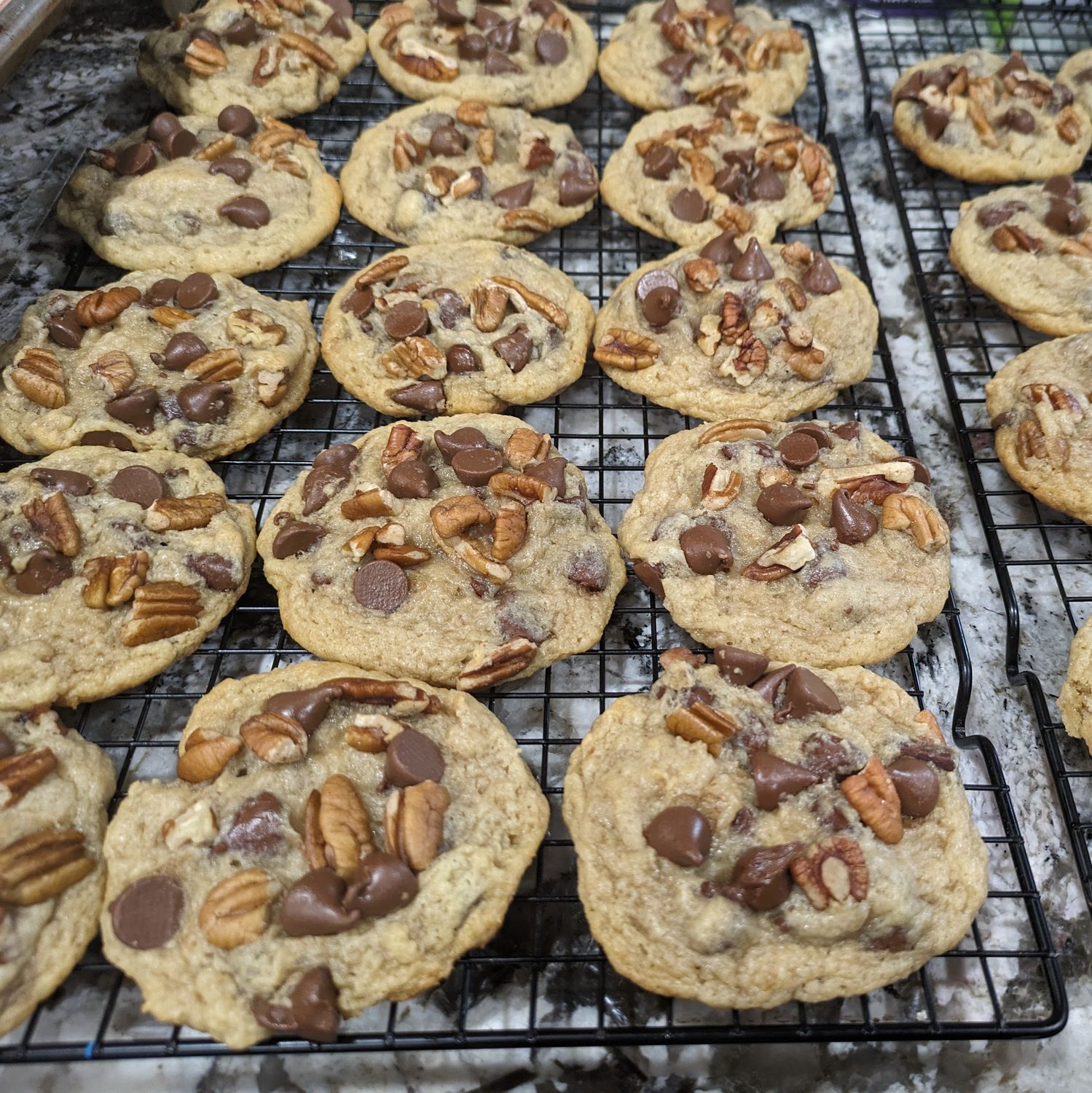 Browned Butter Chocolate Chip Cookies with Pecans  - 2 Doz