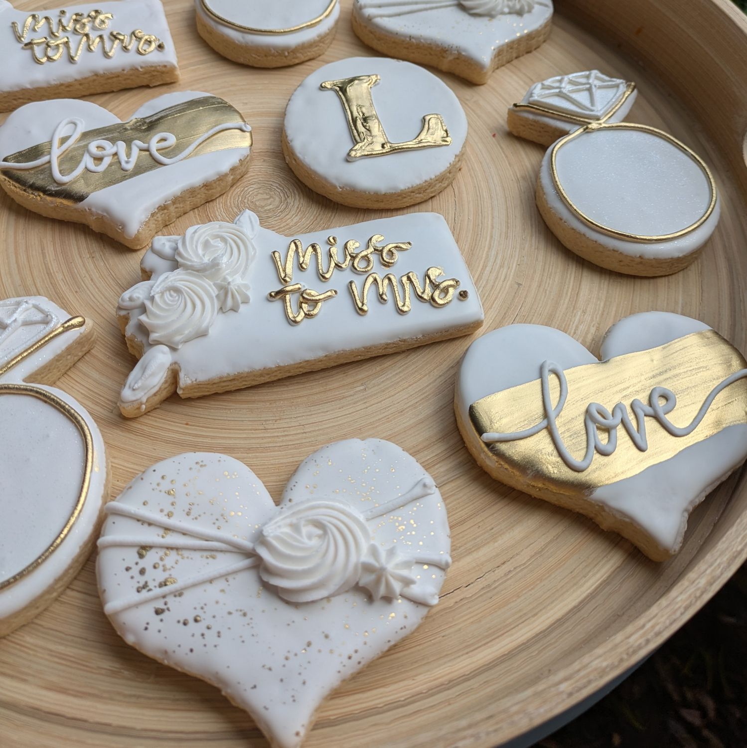 White and Gold Bridal