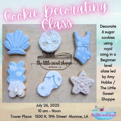 Beach Cookie Decorating 7/26/25 Beach Cookie Decorating 7/26/25