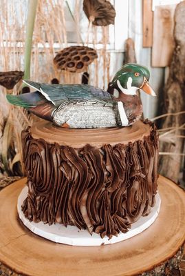 Chocolate Tree Stump