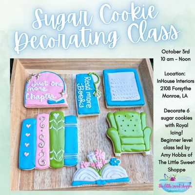 One More Chapter Cookie Class 10/3/2026
