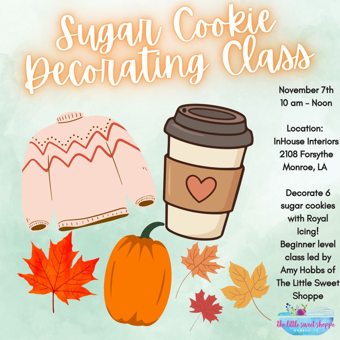 Sweater Weather Cookie Class 11/7/2026
