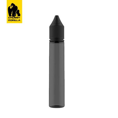 Chubby Gorilla - 30ml Signature LDPE Bottles (Black with Black Caps)