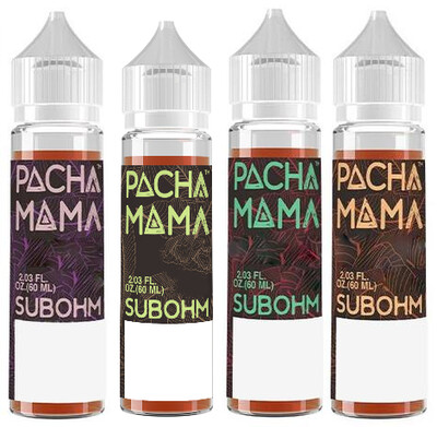 Pachamama SubOhm Eliquid 60ml Bundle Pachamama SubOhm Eliquid 60ml Bundle