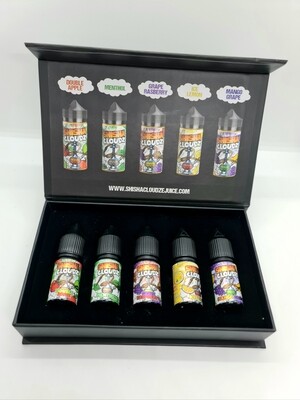 Shisha Cloudz E-Liquid Sample Box 10ml (5 Flavours in a Pack)