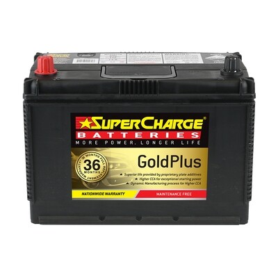 SUPERCHARGE GOLD MAINTENANCE FREE BATTERY 810CCA