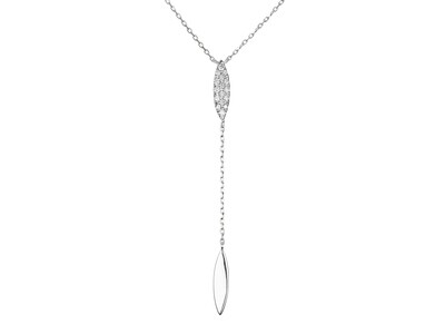STELLAR Navette Diamond Necklace