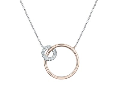 PARA Unity Circles Diamond Necklace