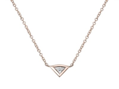 OLANE Trine Diamond Necklace