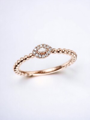 BUBBLE Marquise Diamond Ring