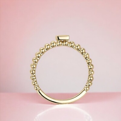 BUBBLE Princess Diamond Ring