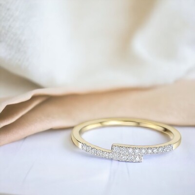 GLISST Rim Diamond Ring