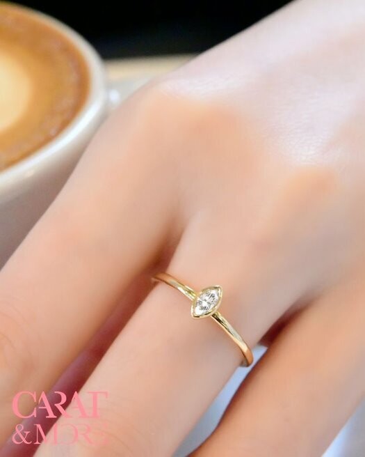 OLANE Marquise Diamond Ring