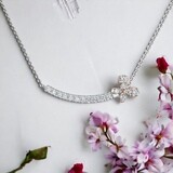 POSY Butterfly Swing Diamond Necklace