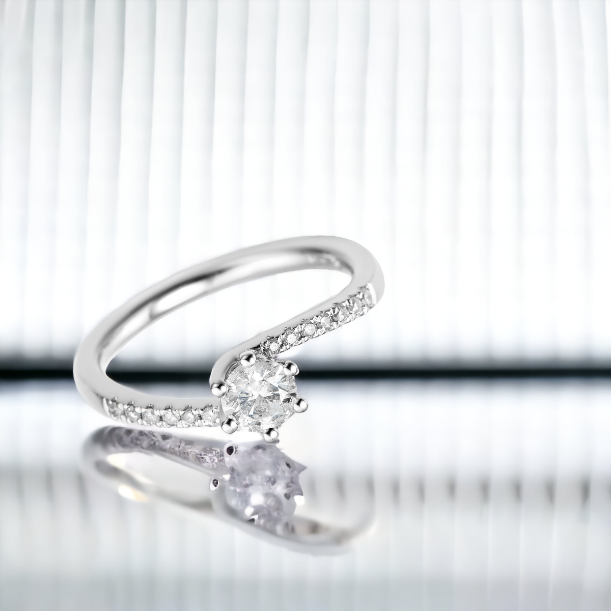 GALLI Twirl Diamond Ring