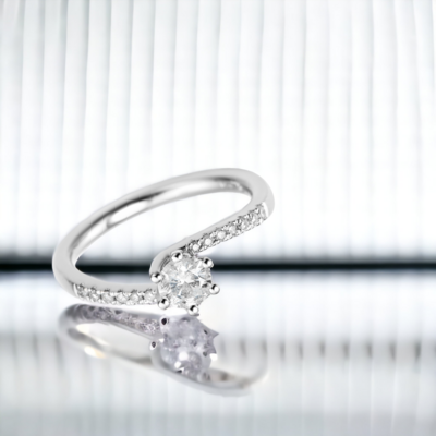 GALLI Twirl Diamond Ring