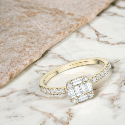 STELLAR Quad Diamond Ring
