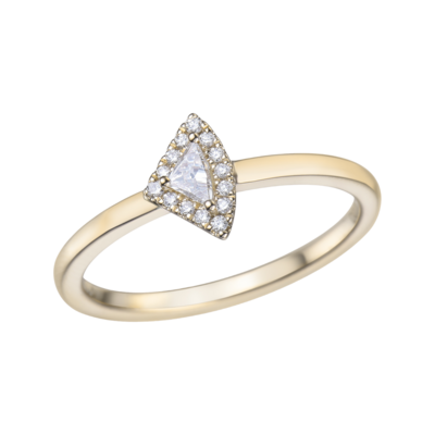CLINQ Trine Plus  Diamond Ring