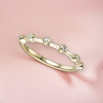 OLANE Node Diamond Ring