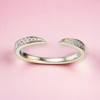 TOVAR Classic Open Diamond Ring
