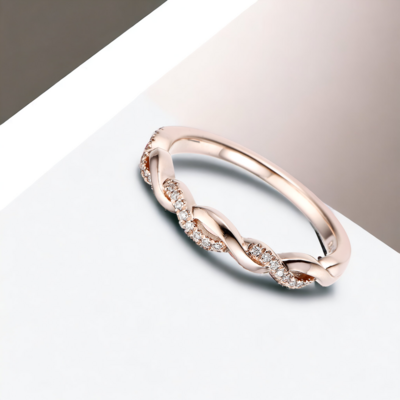 TWIZA Lace Diamond Ring