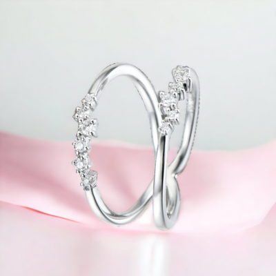 ASTRA Flow Diamond Ring