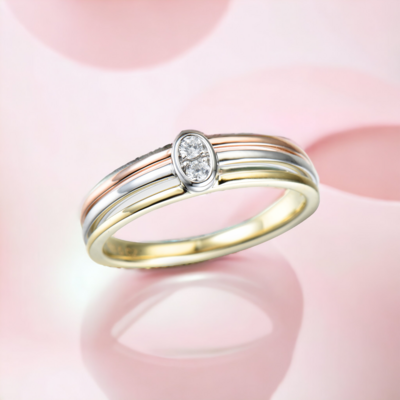 RILIO Fuse Diamond Ring