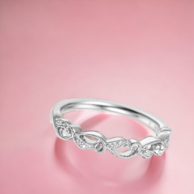 EIDEAN Twirl Diamond Ring
