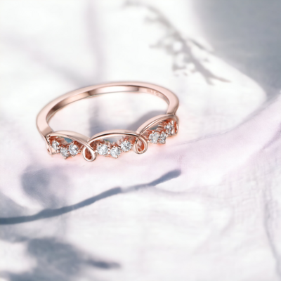 ASTRA Swirl Diamond Ring