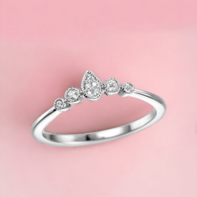 EIDEAN Rosy Diamond Ring