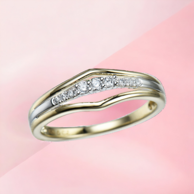 RILIO Betwixt Diamond Ring