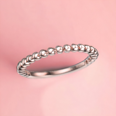 BUBBLE Plain Gold Ring