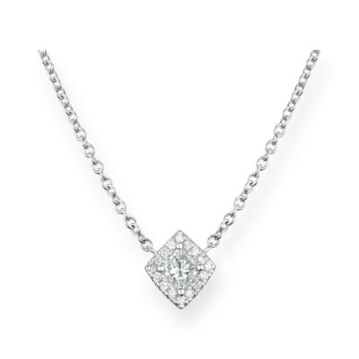 CLINQ Rhombus Diamond Necklace