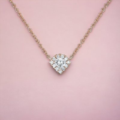 CLINQ Ginkgo Diamond Necklace