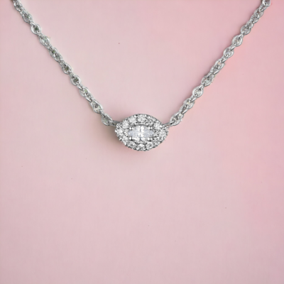 CLINQ Marquise Diamond Necklace