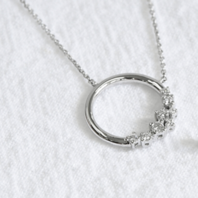 ASTRA Startrail Diamond Necklace