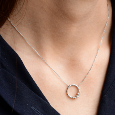 ASTRA Startrail Diamond Necklace