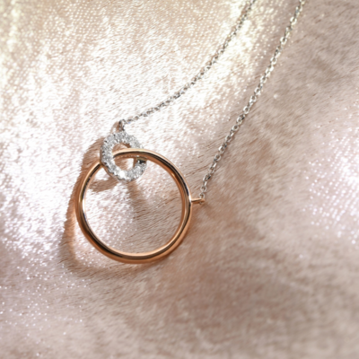 PARA Unity Circles Diamond Necklace