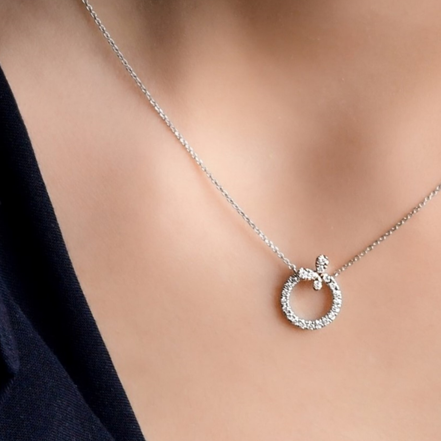 POSY Butterfly Diamond Necklace