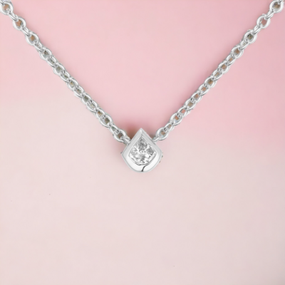OLANE Ginkgo Diamond Necklace