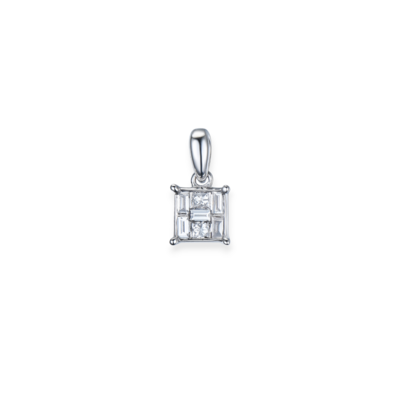 STELLAR Zigsaw Diamond Pendant