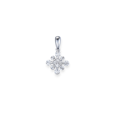 GALLI Snowflake Diamond Pendant