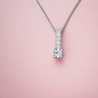 GLISST Line Diamond Pendant