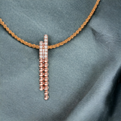 BUBBLE Dew Diamond Pendant