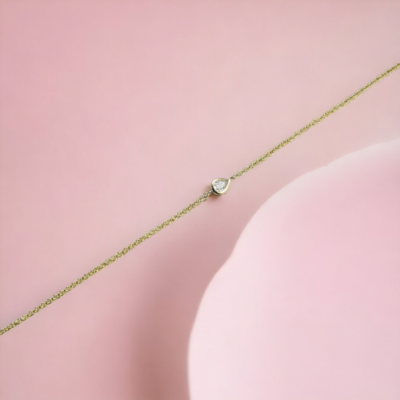 OLANE Pear Diamond Bracelet