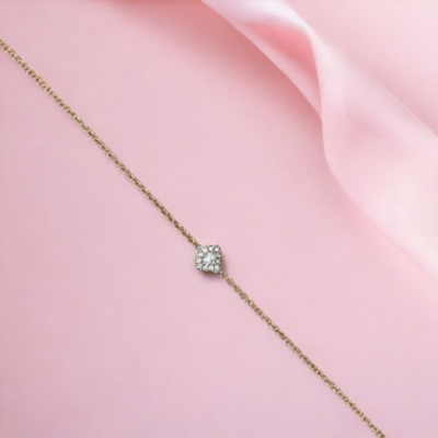 CLINQ Ginkgo Diamond Bracelet